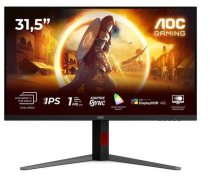 Monitors Aoc G4 U32g4u Monitors Komputerowy 80 Cm (31.5") 3840 X 2160 Px 4k Ultra Hd Melns, Sarkans