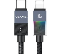Kabelis Usams Sj776 Pd 30w Usb-c/lightning 1.2m Tarnish