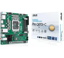 ASUS PRO Q870I-C-CSM Intel Q870 LGA 1851 (Socket V1) mini ITX