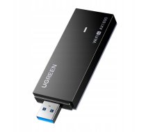 Karte Tíkla Usb Ugreen Cm499 Wi-fi 6 1800 Mb/s 2.4 + 5 Ghz (melna)