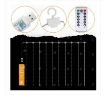 Extralink Extralink | Priekškars Gaismas Led | Auksts, 3x3m, 300x Led, Ziemassvētku Gaismas, świąteczne, Girlanda, 5v Usb