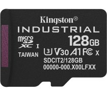 Karte Kingston Kingston Industrial Microsdhc 128gb Class 10 A1 Pslc + Sd Adapteris