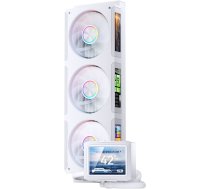 Dzesēšana ūdens Jonsbo Jonsbo Tf3-360scw Aio Wasserkühlung, Argb, 3,5” + 3x 3,38” Lcd - 360mm, balts