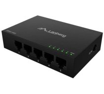 Switch Lanberg Switch Lanberg Dsm1-1005 5x 1gb/s Niezarządzalny Gigabit Ethernet Desktop 12v(Korpuss Metāla)