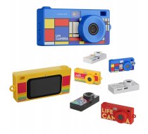 Kamera Digitālā Xrec Mini Aparāts Kamera Retro Video 2k Wisiorek Kareklis + Karte 32gb / Xrec X9 / Debeszils