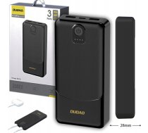 Powerbank Dudao Powerbank Dudao K10pro 2,4a 20000mah 2 X Usb-a - Melns
