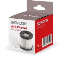 Maiss Putekļu Sūcēja Sencor Hepa Filtrs Hepa Do Sencor Svc 0725bk, Svc 8725gd