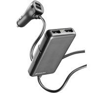 Lādētājs Autonabíječka Cellularline S 4 X Usb, 7.2 A, černá