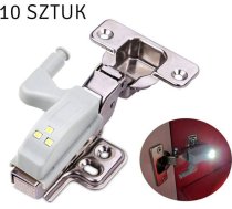 Ecpower Zd23f Lampa Lampa Mēbeles 3 X Led Na Zawiasy Pelēka
