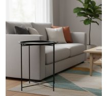 Decorlife Metāla galds 47 x 47 x 51 cm melns DECORLIFE 8445393543055 (8445393543055)