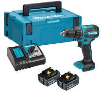 Urbjmašīna-skrūvgriezis Makita Cordless Drill Dhp490rtj 2x5ah 18v