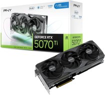 Karte Grafiskā Pny Geforce Rtx 5070 Ti Overclocked Triple Fan Plus 16gb Gddr7 Dlss4 (vcg5071t16tfxpb1-o)