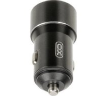 Lādētājs Xo Xo Lādētājs Automašīnas Cc30 2x Usb 2,4a Melna
