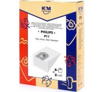 Maiss Putekļu Sūcēja König & Meyer &m Km-p11 (4gab.) + Mikrofiltr Priekš Philips Oslo