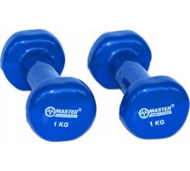 Master Hantelki Čuguna Pokryte Winylem 1 Kg X2