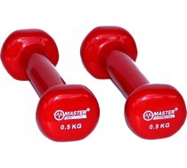 Master Hantelki Čuguna Pokryte Winylem 0,5 Kg X2