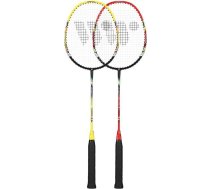 Wish Fusiontec 777k Komplekts Rakešu Badmintonam Laims+sarkans+volāni 3gab Wish Universāls