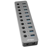 Adapteris USB Type-A 3.0 - 10 x USB 3.0 su jungikliais