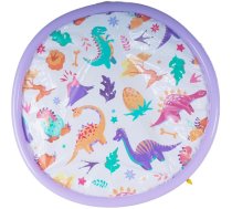 Jilong Paklājiņš Piepūšamā Apaļa 154x7cm Laukums Spēļu Strūklaka Dinozauri 51627