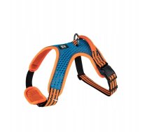 Barry King KAKLA SIKSNA, Sunim, Gaiši Zils-oranžs, Atstarojošs, Izmērs Xs, Paliktnis Pod Szyję, Ob.szyi 31-41cm/ob.klatki 32-50cm