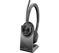 Austiņas Hp Poly Voyager 4320 Usb-c Headset +bt700 Dongle +charging Stand Bezvadu Savilcējs Uz Galvas Połączenia/Mūzika Usb Type-c Bluetooth Statīvs Uzlādes Cza