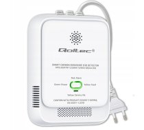 Sensors Wycieku Gāzes| 85db| Alarm| Detektors Co| Sertifikāts En50291-1:2018| 52576| Qoltec| Rohs