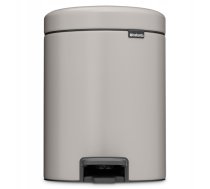 Atkritumu grozs Brabantia Brabantia Atkritumu Tvertne Ar Pedali Newicon 5 L Soft Grey 252204 (8710755252204)
