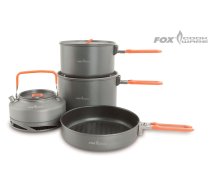 Fox virtuves trauku vidējs komplekts, 3 gab. – Nelīpošie katli un panna CCW001