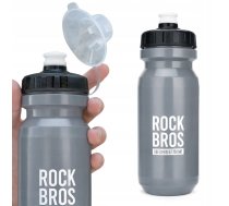Rockbros Ūdens pudele Velosipēdu Rockbros 600 Ml - Pelēks