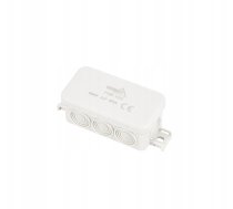 Bemko Kārba Instalācijas Virsmas 85x45x37mm Ip55 8p Gaiši Pelēkā Krāsā E04-pi08-ip55
