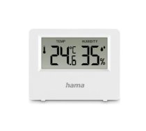 Sienas pulksteņi un pulksteņi interjeram Hama Electronic thermometer Indoor White