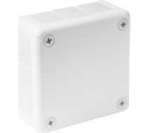 Viplast Kārba N/t Balta Bez Skavu Z Dławnicami Bezgwintowymi 12-wlotowa Wym/zew 98x98x42 Mm Ip55 3689