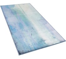 Beliani Paklājs 80 X 150 Cm Gaiši Zils-zaļš Susuz