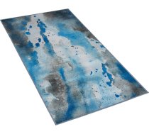 Beliani Paklājs 80 X 150 Cm Gaiši Zils-pelēks Bozat