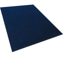 Beliani Paklājs No Viskozes 160 X 230 Cm Tumši Zils Gesi Ii