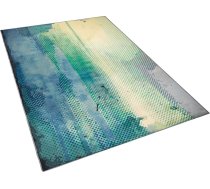Beliani Paklājs 140 X 200 Cm Gaiši Zils-zaļš Susuz