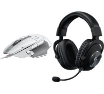 Pele Logitech G502 X (910-006146) + G Pro X Melns (981-000818)