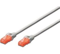 Digitus Kabelis Digitus Patch-cord Utp, Cat.6, pelēks, 20,0m, 15 Lgw