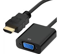 Adapteris Av Retoo Konvertors Hdmi Do Vga D-sub Kabelis Adapteris Monitors