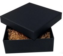 Apsolītā Zeme Kastīte Kartona Kraft Melns 23x16x6,5cm