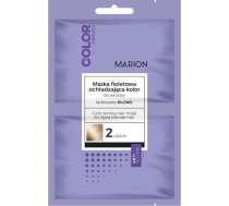 Marion Marion Color Esperto Maska Violets Ochładzająca Krāsa Matiem Krāsotiem Na Blond 2x20ml