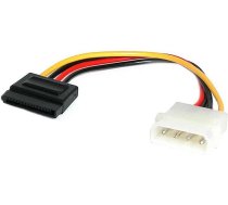 Startech Molex - Sata, 0.15m, Daudzkrāsains (satapowadap)