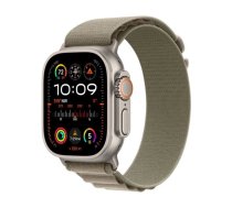 Smartwatch Apple Watch Ultra 2 Gps + Cellular 49mm Titanium Case Alpine Loop Large Zaļš (mrf03wb/a)