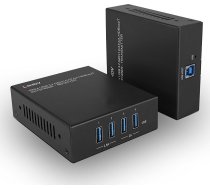 Sistēma Pārraides Signāla Av Lindy Lindy Usb 3.2 Gen 1 Cat.6a Hdbaset Extender 100m