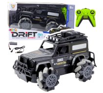 RC Off-Road Car Remote Controlled 360° Rotation 1:12 Black