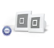 Airroxy Ventilators sienas 100mm 15w Ar žalūziju Grawitacyjną /izslēgšanās Taimeris/ Prestige 100zg Ts