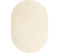 Paklājs Shaggy Ar Garu Rokturi Matiņi Krēma 300x200 Cm Poliesteris