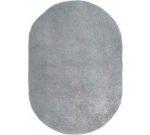 Paklājs Shaggy Ar Garu Rokturi Matiņi Sudrabpelēks 300x200 Cm Poliesteris