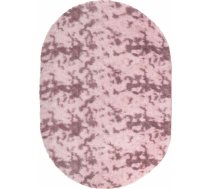Paklājs Shaggy Ar Garu Rokturi Matiņi Dusty Pink 300x200 Cm Poliesteris