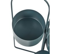 Beliani Statīvs Ziediem Colutena Metāls 56 Cm Tumši Zils